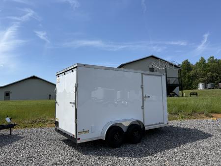 New 2026 Covered Wagon Trailers 7X14 TA2 7' INT BAR LOCK Cargo / Enclosed Trailer