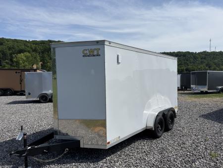 New 2026 Covered Wagon Trailers 7X14 TA2 7' INT BAR LOCK Cargo / Enclosed Trailer