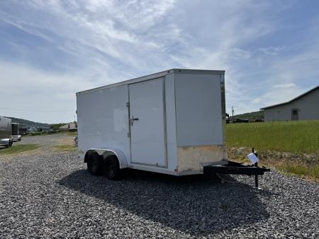 New 2026 Covered Wagon Trailers 7X14 TA2 7' INT BAR LOCK Cargo / Enclosed Trailer