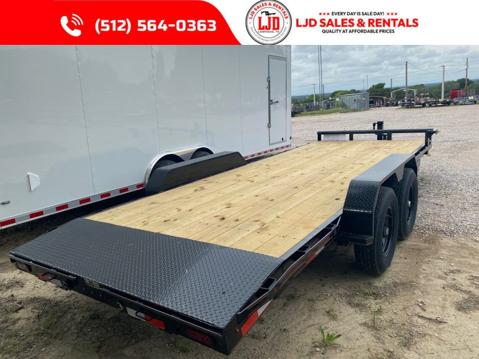 New 2026 Triple R - 83x20 - 14K GVWR Car/Equipment Trailer