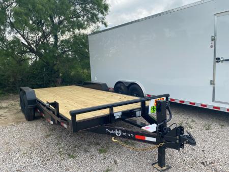 New 2026 Triple R - 83x20 - 14K GVWR Car/Equipment Trailer