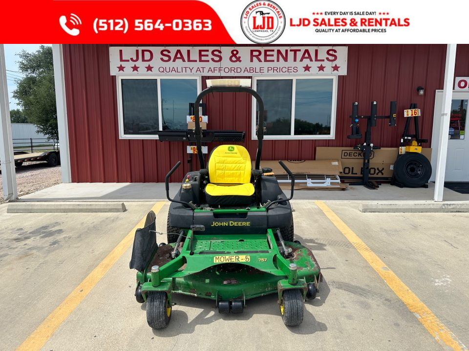 New 2008 John Deere Z TRAK 757 ZERO TURN
