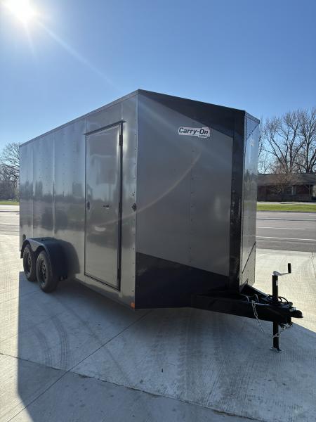 New 2026 Carry-On 7X16 Enclosed Cargo Trailer