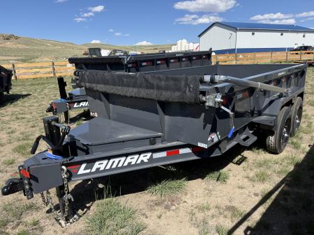 New 2026 Lamar 14' Dump Trailer
