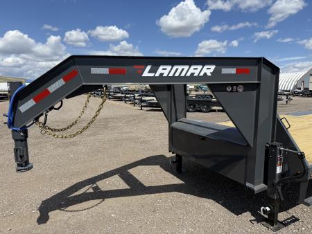 New 2026 Lamar 24' Deckover Gooseneck Trailer 14K