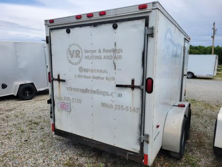 Used 2004 American Hauler 6x12 Enclosed V-nose trailer