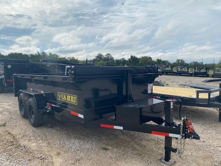 New 2026 US Built - Dump Trailer7' X 14' 2' -Tarp - Ramps - 14K GVWR