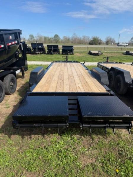 New 2026 Liberty 83”x24’ 15.4K EQUIPMENT TRAILER W/ MAMMOTH RAMPS Equipment Trailer