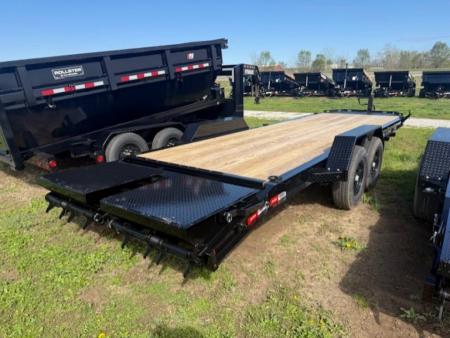 New 2026 Liberty 83”x24’ 15.4K EQUIPMENT TRAILER W/ MAMMOTH RAMPS Equipment Trailer