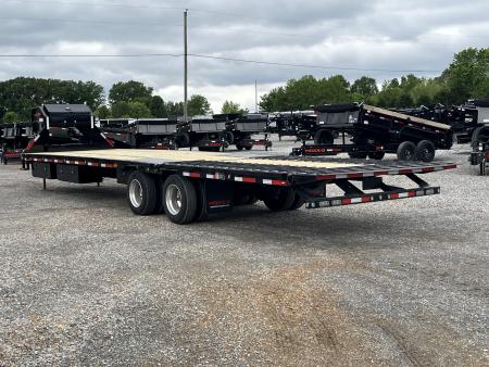 New 2027 MAXXD Hydraulic Dovetail Gooseneck Trailer | 34' x 102' 30K GVWR
