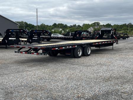 New 2027 MAXXD Hydraulic Dovetail Gooseneck Trailer | 34' x 102' 30K GVWR