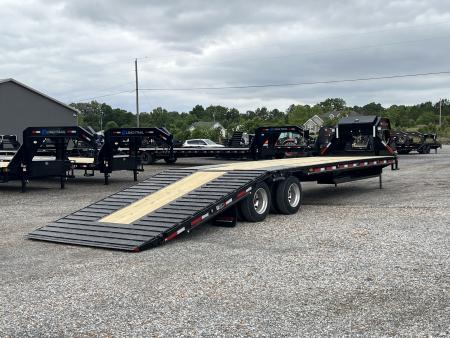 New 2027 MAXXD Hydraulic Dovetail Gooseneck Trailer | 34' x 102' 30K GVWR