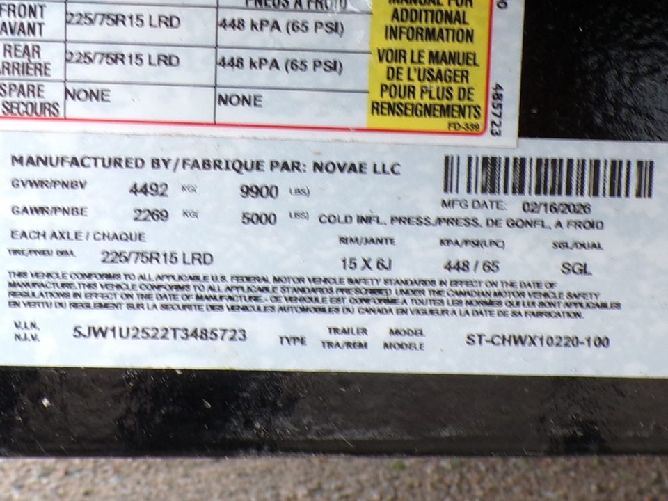 2026 Sure-Trac CHWX10220 photo 9