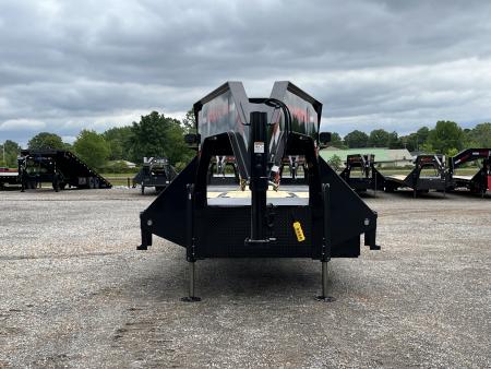 New 2027 MAXXD Hydraulic Dovetail Gooseneck Trailer | 34' x 102' 30K GVWR