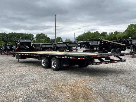 New 2027 MAXXD Hydraulic Dovetail Gooseneck Trailer | 34' x 102' 30K GVWR