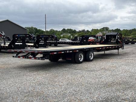 New 2027 MAXXD Hydraulic Dovetail Gooseneck Trailer | 34' x 102' 30K GVWR