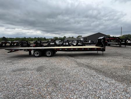 New 2027 MAXXD Hydraulic Dovetail Gooseneck Trailer | 34' x 102' 30K GVWR