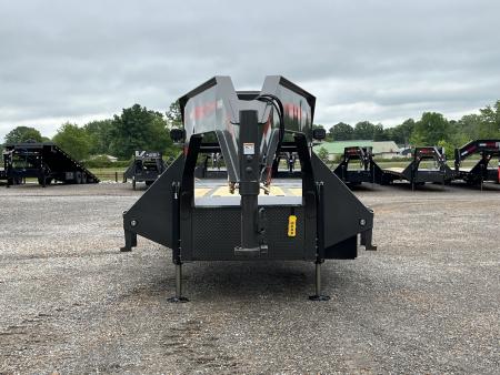 New 2027 MAXXD Hydraulic Dovetail Gooseneck Trailer | 32' x 102' 25K GVWR