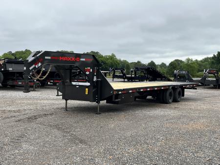 New 2027 MAXXD Hydraulic Dovetail Gooseneck Trailer | 32' x 102' 25K GVWR