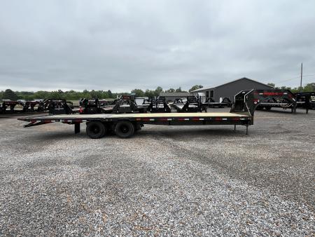 New 2027 MAXXD Hydraulic Dovetail Gooseneck Trailer | 32' x 102' 25K GVWR