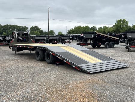 New 2027 MAXXD Hydraulic Dovetail Gooseneck Trailer | 32' x 102' 25K GVWR