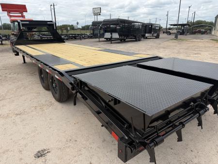 New 2026 Delco Trailers 102x25Ft Gooseneck Flatbed Trailer