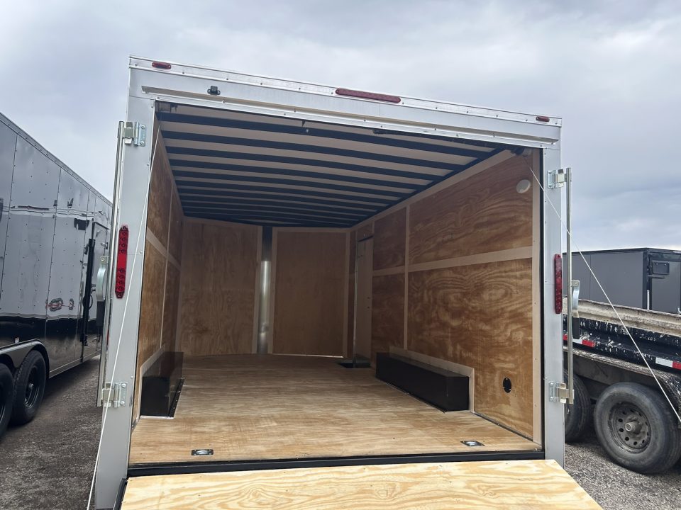 New 2026 Homesteader Trailer 8.5 x 16 FT ENCLOSED 6.5 FT INT HEIGHT RAMP DOOR