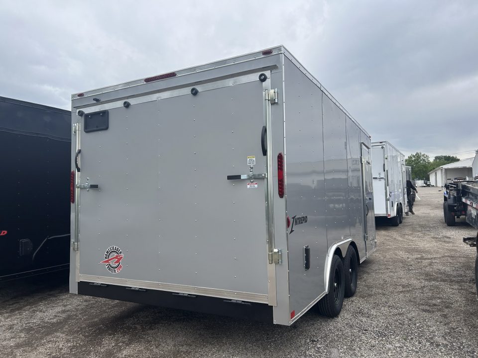 New 2026 Homesteader Trailer 8.5 x 16 FT ENCLOSED 6.5 FT INT HEIGHT RAMP DOOR