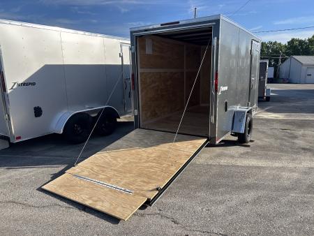 New 2026 Homesteader Trailer 6 X 12 FT CARGO TRAILER 6 FT 6 IN INT HEIGHT WITH RAMP DOOR
