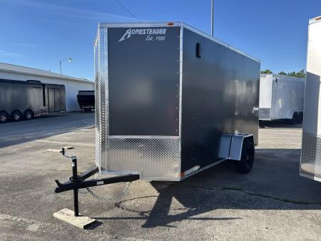 New 2026 Homesteader Trailer 6 X 12 FT CARGO TRAILER 6 FT 6 IN INT HEIGHT WITH RAMP DOOR