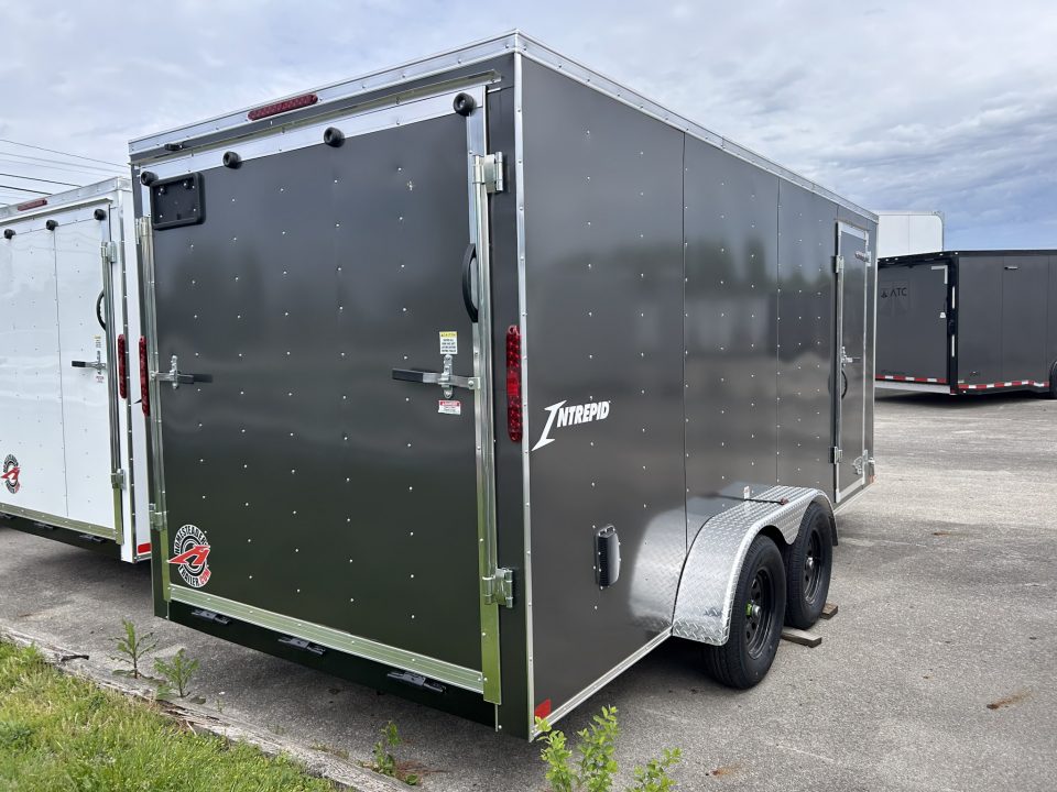 New 2026 Homesteader Trailer INTREPID 7 X 16 FT CARGO TRAILER RAMP DOOR 6' FT 6" INCHES  INTERIOR