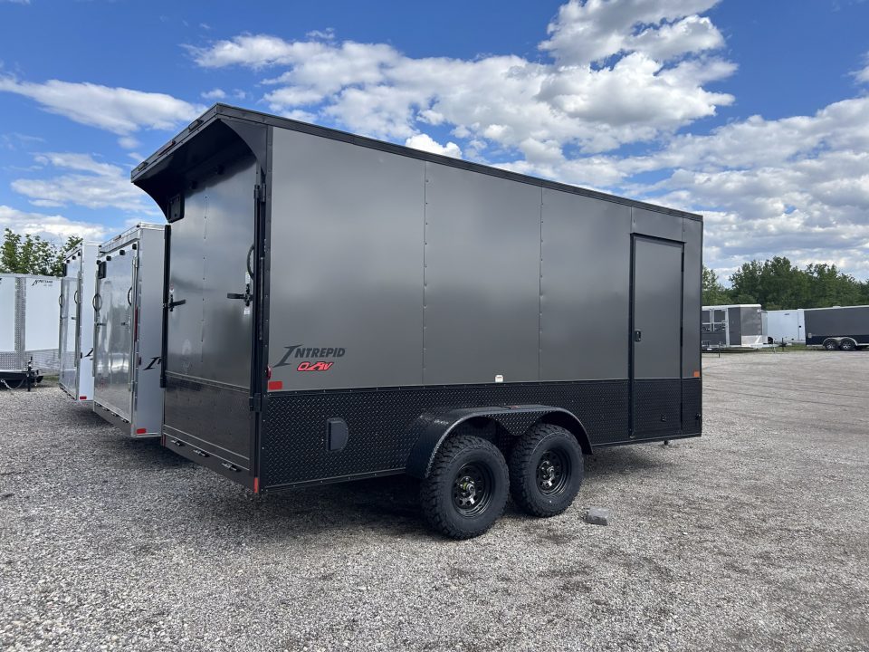 New 2026 Homesteader Trailer 7 X 16 FT INTREPID CARGO TRAILER  7' INT HEIGHT OVERLAND PACKAGE