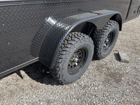 New 2026 Homesteader Trailer 7 X 16 FT INTREPID CARGO TRAILER  7' INT HEIGHT OVERLAND PACKAGE