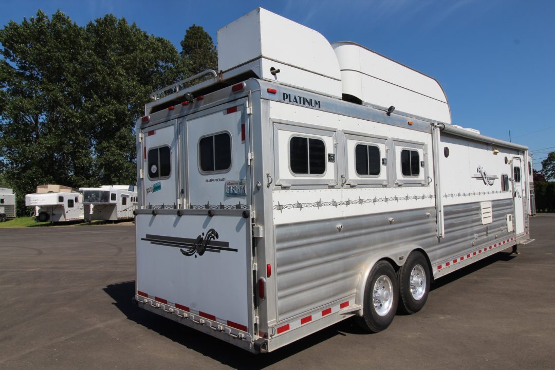 Used 2010 Platinum Coach Outlaw Interior 15' SW Living Quarters w/ Slide out - Generator - Slide out