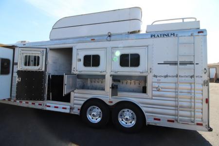 Used 2010 Platinum Coach Outlaw Interior 15' SW Living Quarters w/ Slide out - Generator - Slide out