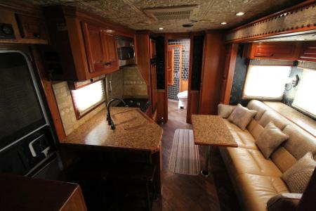 Used 2010 Platinum Coach Outlaw Interior 15' SW Living Quarters w/ Slide out - Generator - Slide out