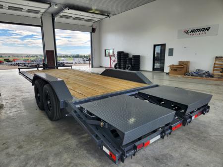 New 2026 Lamar 22' Equipment Trailer 14K