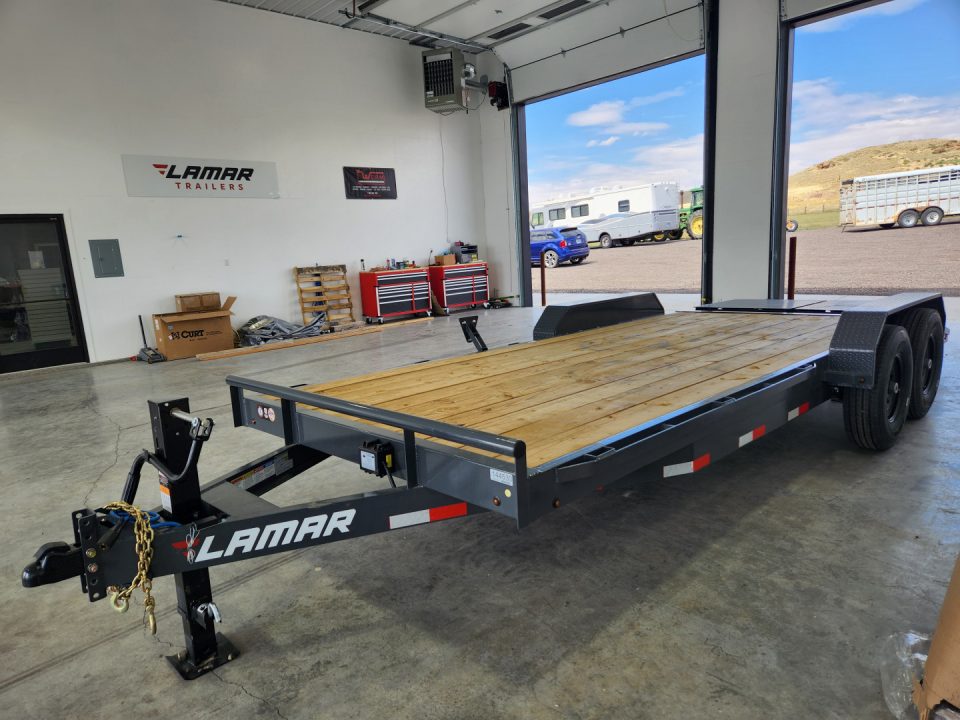 New 2026 Lamar 22' Equipment Trailer 14K