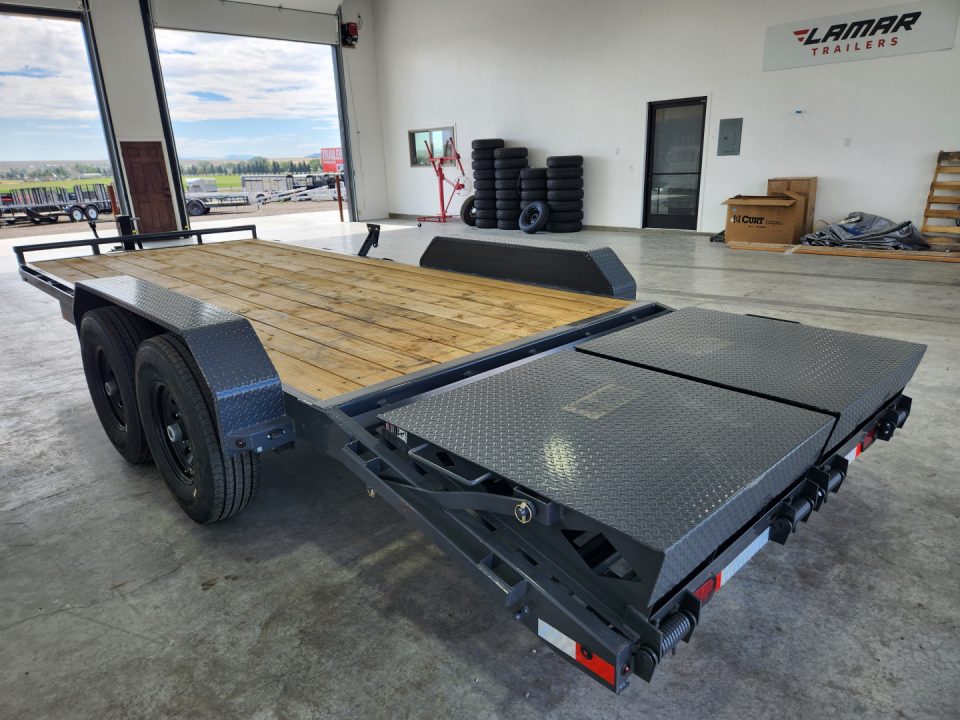 New 2026 Lamar 22' Equipment Trailer 14K