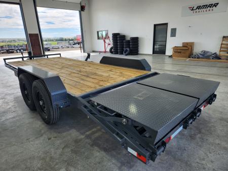 New 2026 Lamar 22' Equipment Trailer 14K