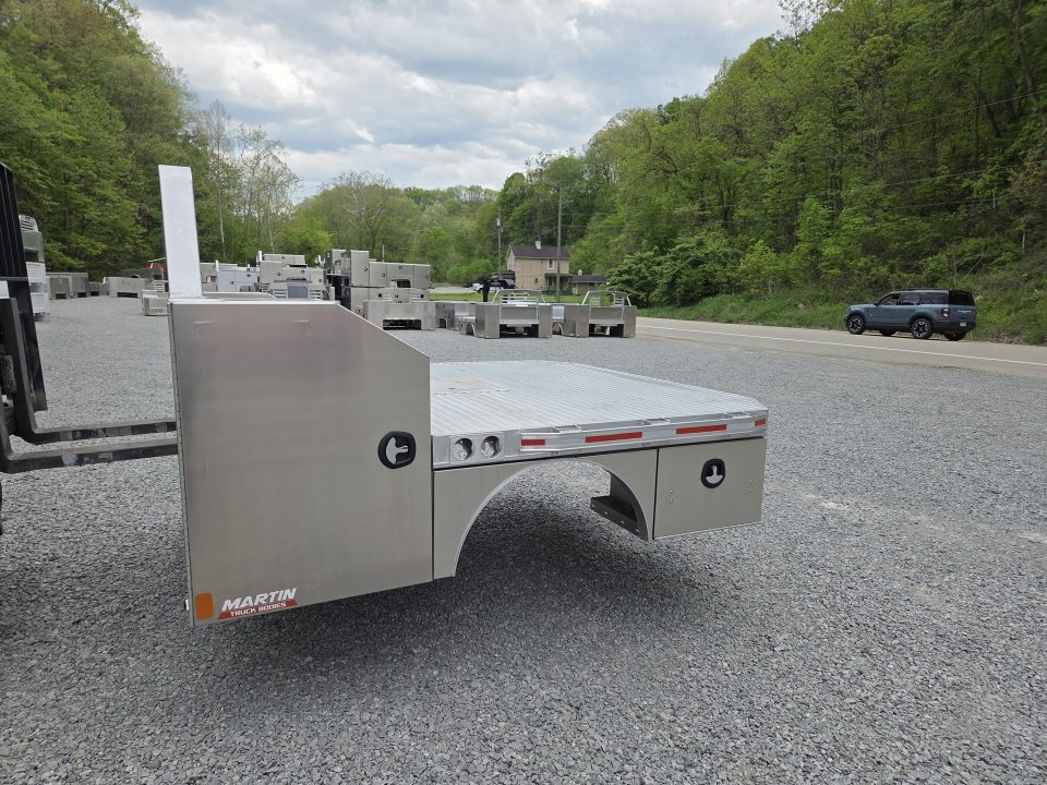 New Martin Truck Bodies 98x104 SBV Flatbed 8' DRW Longbed Chamfered Corners