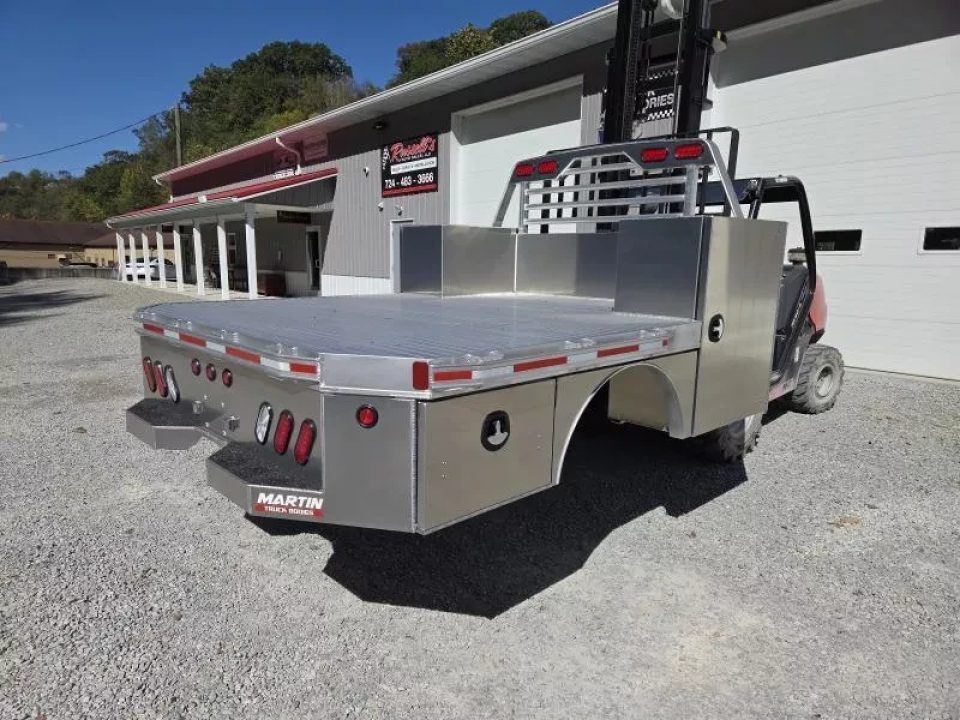 New Martin Truck Bodies 98x104 SBV Flatbed 8' DRW Longbed
