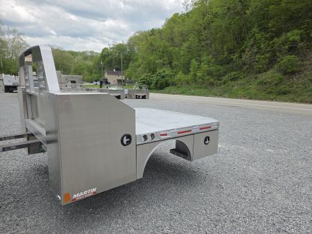 New Martin Truck Bodies 98x104 SBV Flatbed 8' DRW Longbed Chamfered Corners