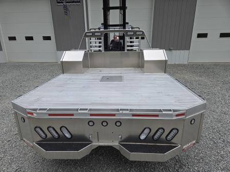 New Martin Truck Bodies 98x104 SBV Flatbed 8' DRW Longbed Chamfered Corners