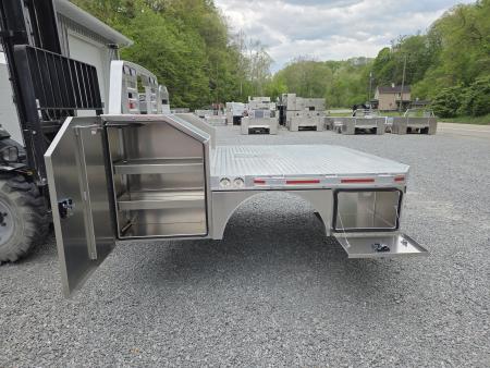 New Martin Truck Bodies 98x104 SBV Flatbed 8' DRW Longbed Chamfered Corners