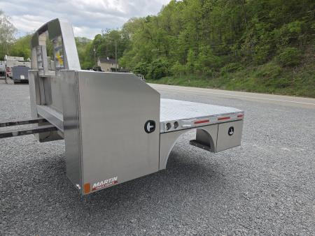 New Martin Truck Bodies 98x104 SBV Flatbed 8' DRW Longbed Chamfered Corners