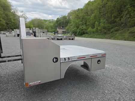 New Martin Truck Bodies 98x104 SBV Flatbed 8' DRW Longbed Chamfered Corners