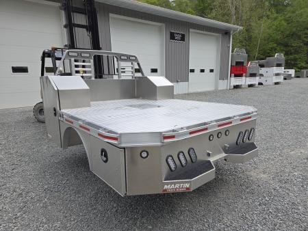 New Martin Truck Bodies 98x104 SBV Flatbed 8' DRW Longbed Chamfered Corners