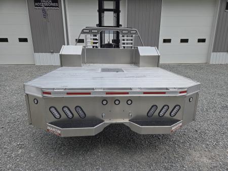 New Martin Truck Bodies 98x104 SBV Flatbed 8' DRW Longbed Chamfered Corners