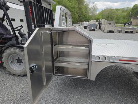 New Martin Truck Bodies 98x104 SBV Flatbed 8' DRW Longbed Chamfered Corners